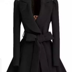 Trench Coat w/Leopard Lining